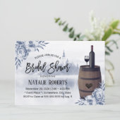 Rustige Vrijgezellenfeest van de flora Misty Lake  Kaart (Staand voorkant)