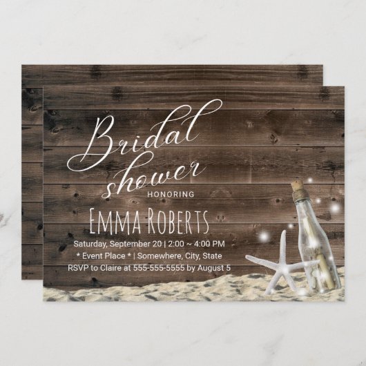 Rustige Vrijgezellenfeest van tarwstaarstaartfless Kaart (Voorkant / Achterkant)