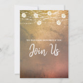 *~* Rustige Vrijgezellenfeest Witte roze Kaarlicht Kaart (Achterkant)