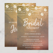 *~* Rustige Vrijgezellenfeest Witte roze Kaarlicht Kaart (Voorkant / Achterkant)