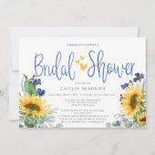 Rustige Vrijgezellenfeest Zonnebloem Wilde bloem Kaart (Voorkant)