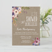 Rustige Vrijgezellenfeesten bloemen op schoot Kaart (Staand voorkant)