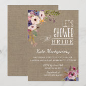 Rustige Vrijgezellenfeesten bloemen op schoot Kaart (Voorkant / Achterkant)