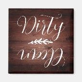 Rustige vuilniswasmachine Magnet (Voorkant)