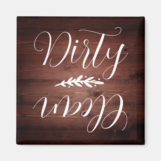 Rustige vuilniswasmachine Magnet (Voorkant)