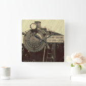 Rustige wandklok (Huis)