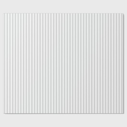 Rustige  wapenfabriek met stripe grijs wit cadeaupapier (Vlak)