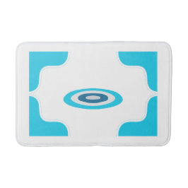 Rustige water grens bad mat