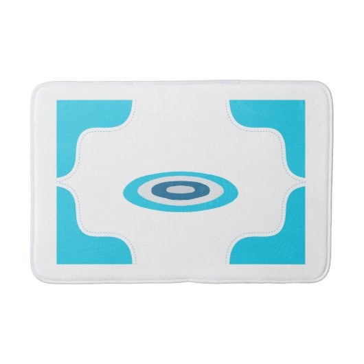 Rustige water grens bad mat (Voorkant)