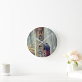 Rustige waterklep ronde klok (Huis)