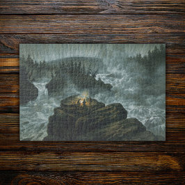 Rustige  waterval Carl Svante Hallbeck Legpuzzel