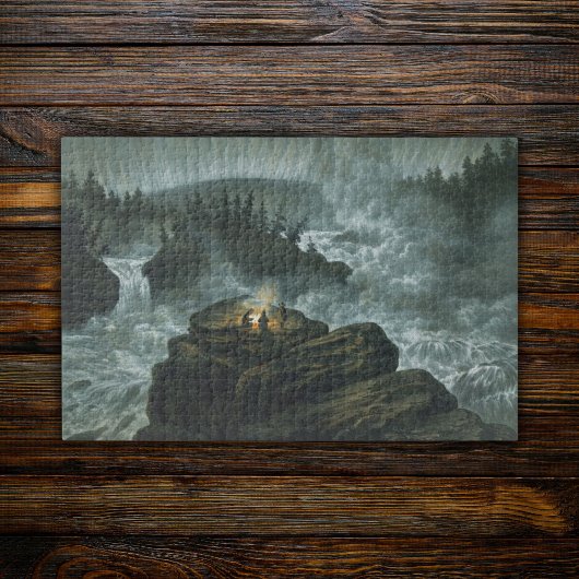 Rustige  waterval Carl Svante Hallbeck Legpuzzel