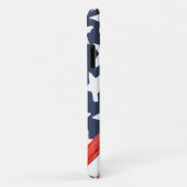Rustige Waterverf Amerikaanse vlaggen-onafhankelij Case-Mate iPhone Case (Achterkant/rechts)