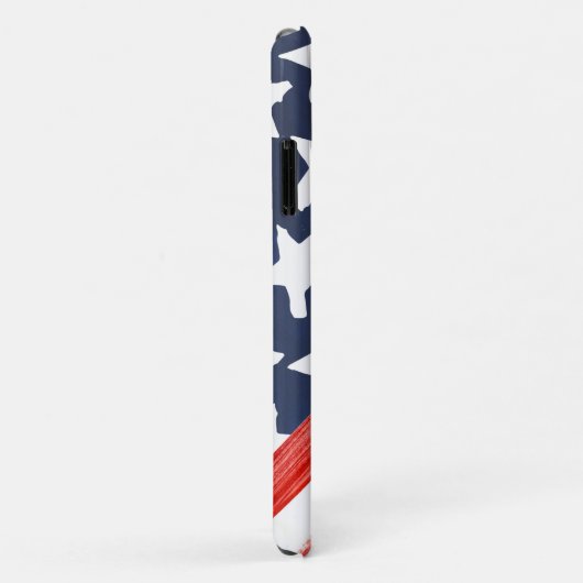 Rustige Waterverf Amerikaanse vlaggen-onafhankelij Case-Mate iPhone Case (Achterkant/rechts)