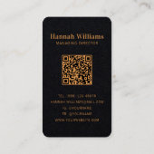 Rustige Waterverf Antipasto Platter catering Visitekaartje (Achterkant)