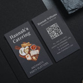 Rustige Waterverf Antipasto Platter catering Visitekaartje