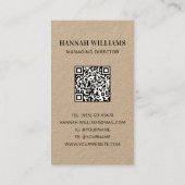 Rustige Waterverf Antipasto Platter catering Visitekaartje (Achterkant)