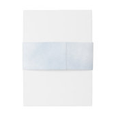 Rustige Waterverf bergen Pine Winter Wedding Uitnodigingen Wikkel (Achterkant Voorbeeld)