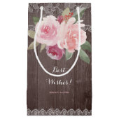 Rustige waterverf  bloedige bruiloft klein cadeauzakje (Voorkant)