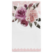 Rustige waterverf  bloedige bruiloft klein cadeauzakje (Achterkant)