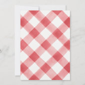 Rustige Waterverf boerenmarkt Birthday Party Kaart (Achterkant)