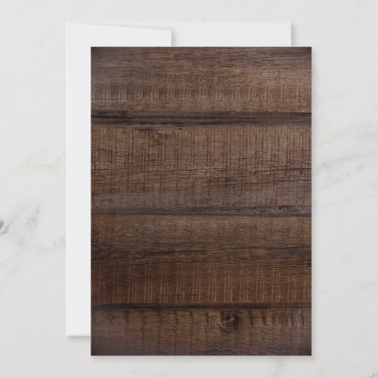 Rustige Waterverf Boho Floral Wedding Uitnodiging (Achterkant)