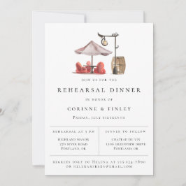 Rustige Waterverf buitenshuis woningrepetitie Aankondiging