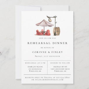 Rustige Waterverf buitenshuis woningrepetitie Aankondiging