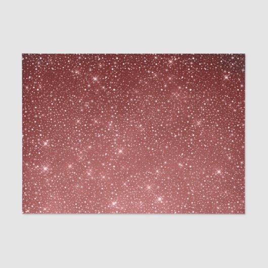 Rustige Waterverf Burgundy Galaxy Sneeuw Tissuepapier (Voorkant)