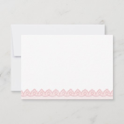 Rustige waterverf florale honk herbergt RSVP (Achterkant)