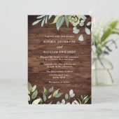 Rustige Waterverf Groene Longeren Moderne Bouw Kaart (Staand voorkant)