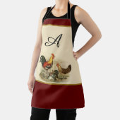 Rustige  Waterverf — kleurrijke booster Chicken Schort (Insitu)