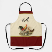 Rustige  Waterverf — kleurrijke booster Chicken Schort (Voorkant)