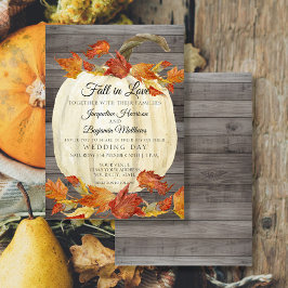 Rustige Waterverf laat pompoen donker hout pompen Kaart