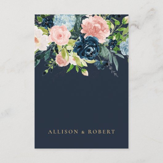 Rustige Waterverf marinescheepvaart - goudbloedige Informatiekaartje (Achterkant)