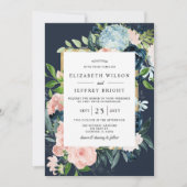 Rustige Waterverf marinescheepvaart - goudbloedige Kaart (Voorkant)