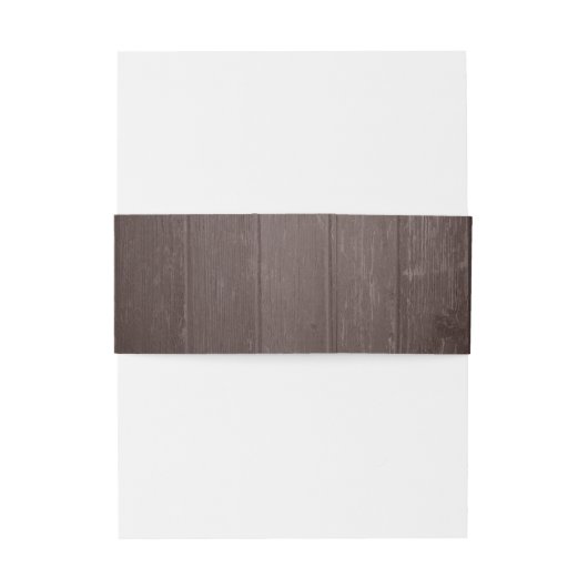 Rustige waterverf met houtkorrel uitnodigingen wikkel (Achterkant Voorbeeld)