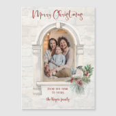 Rustige Waterverf met kerstfoto (Voorkant)