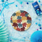 Rustige Waterverf najaar Herfst Leaves Papieren Bordje (Feest)