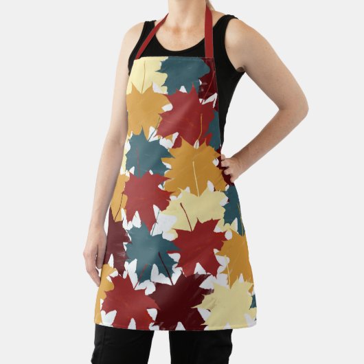 Rustige Waterverf najaar Herfst Leaves Schort (Insitu)