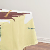 Rustige Waterverf najaar Herfst Leaves Tafelkleed (Voorbeeld)