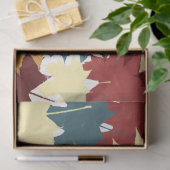 Rustige Waterverf najaar Herfst Leaves Tissuepapier (Geschenk)