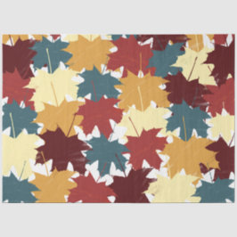 Rustige Waterverf najaar Herfst Leaves Tissuepapier