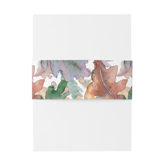 Rustige Waterverf paddenstoelen vieren het huwelij Uitnodigingen Wikkel (Achterkant Voorbeeld)