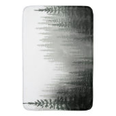 Rustige Waterverf Pijnbos Badmat (Voorkant Verticaal)