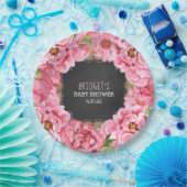 Rustige waterverf pinda's baby shower decor papieren bordje (Feest)