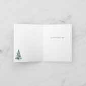 Rustige Waterverf Pine Forest Hartelijk dank (Binnen)