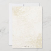 Rustige waterverf pompoenen Herfst Vrijgezellenfee Kaart (Achterkant)