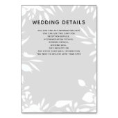 Rustige Waterverf Roze Floral Wedding Kaart (Voorkant)