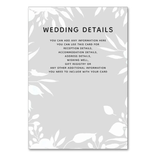 Rustige Waterverf Roze Floral Wedding Kaart (Voorkant)